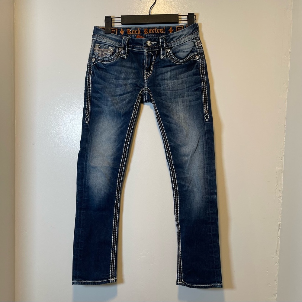 Rock Revivals Avery‎ Capri blue size 24